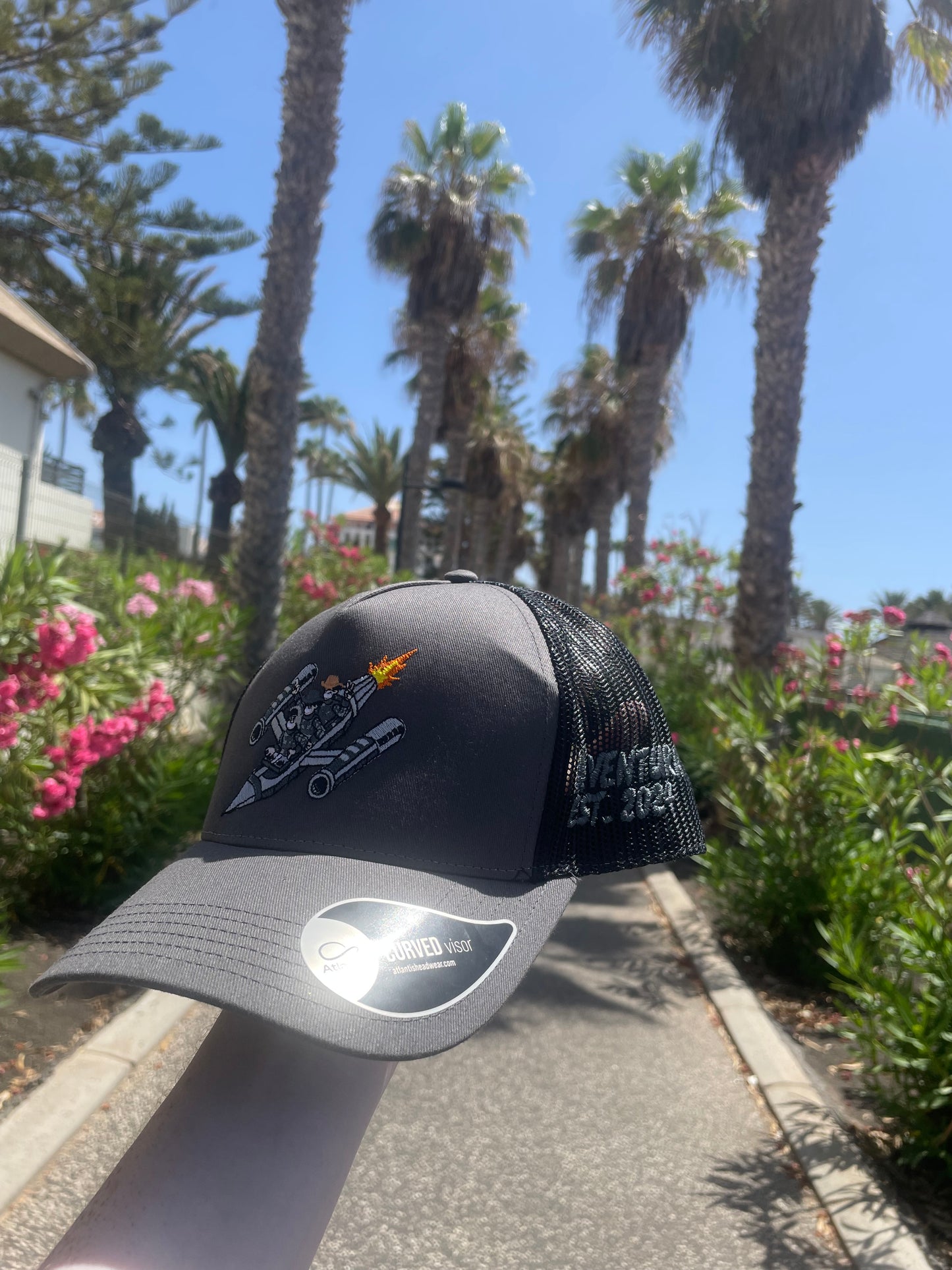 Spacecowboy cap 2.0 (grey and black)